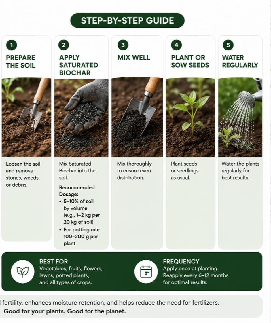 Saturated Biochar View 3