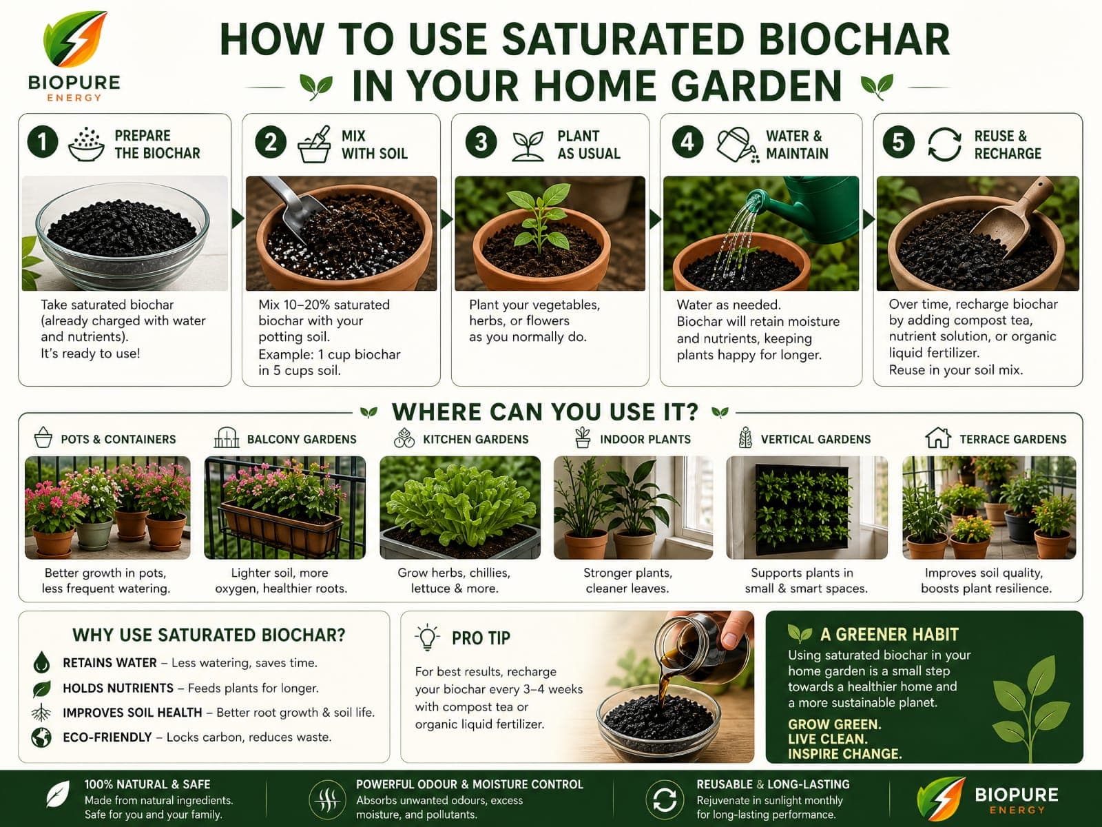 Saturated Biochar View 6